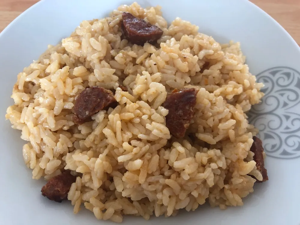 Risotto au chorizo